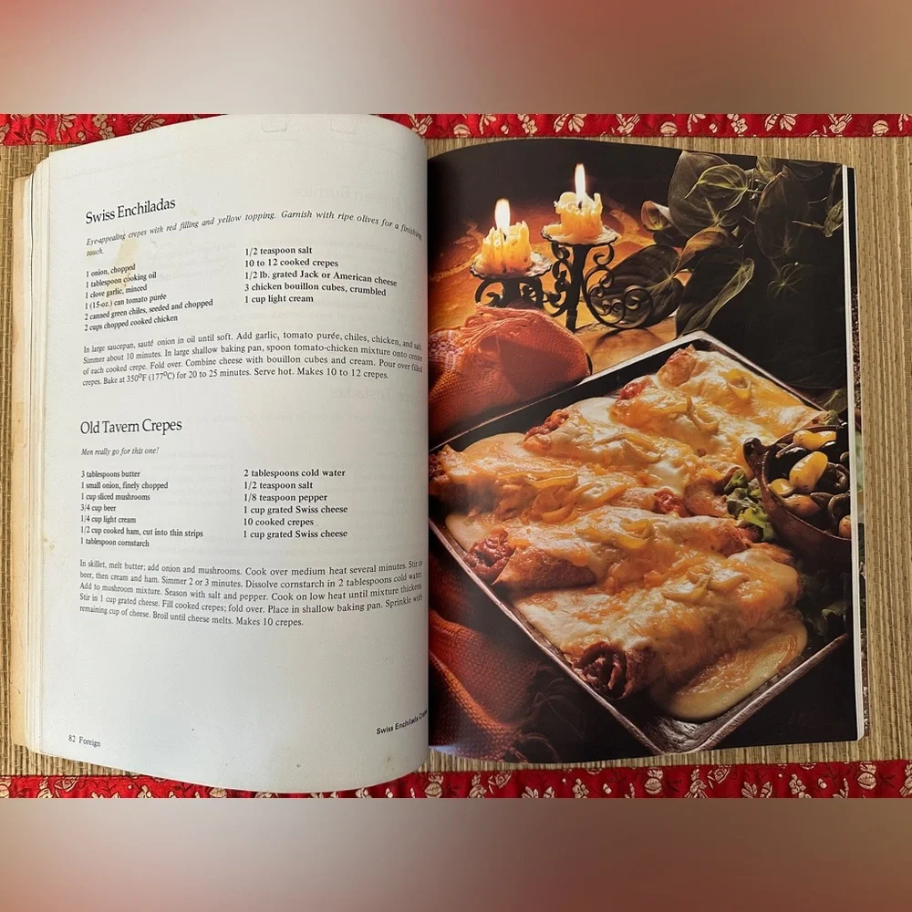 Crepe Cookery Cookbook By Mable Hoffman HP Books 1976 Paperback Illustrated